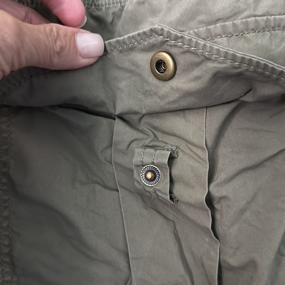 Lauren Ralph Lauren utility jacket Womens M Khaki Safari military Utility casual - Picture 7 of 13